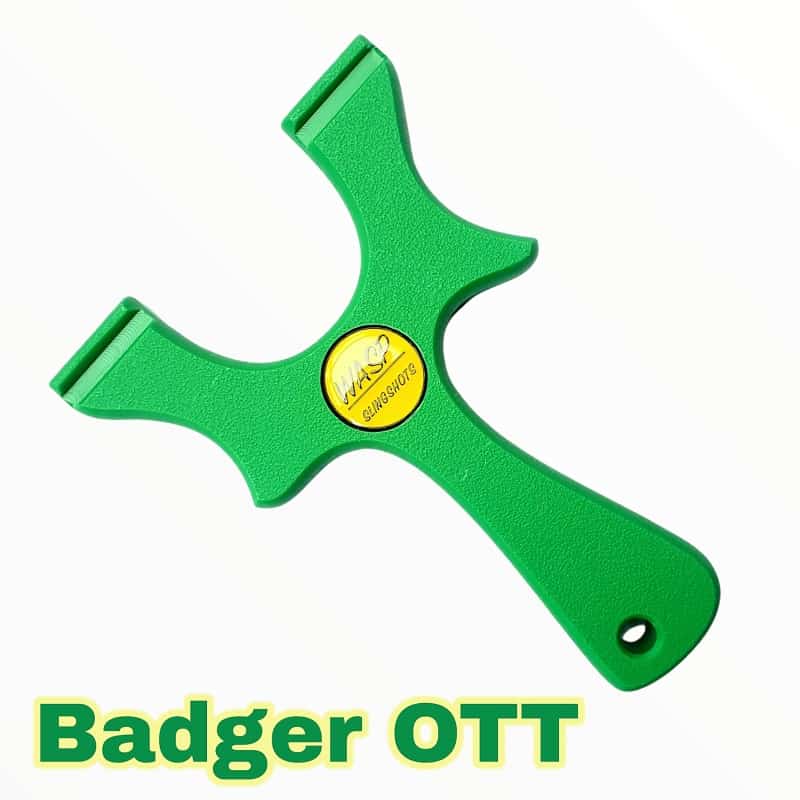 WASP Badger OTT Apple-Green Slingshot Steinschleuder Zwille Sportschleuder Katschi kaufen