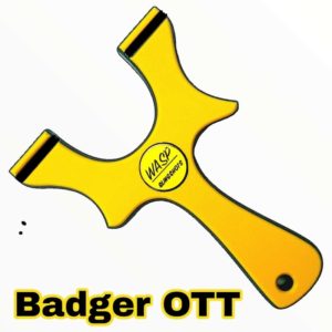 WASP Badger OTT Vellow-Black Slingshot Steinschleuder Zwille Sportschleuder Katschi kaufen