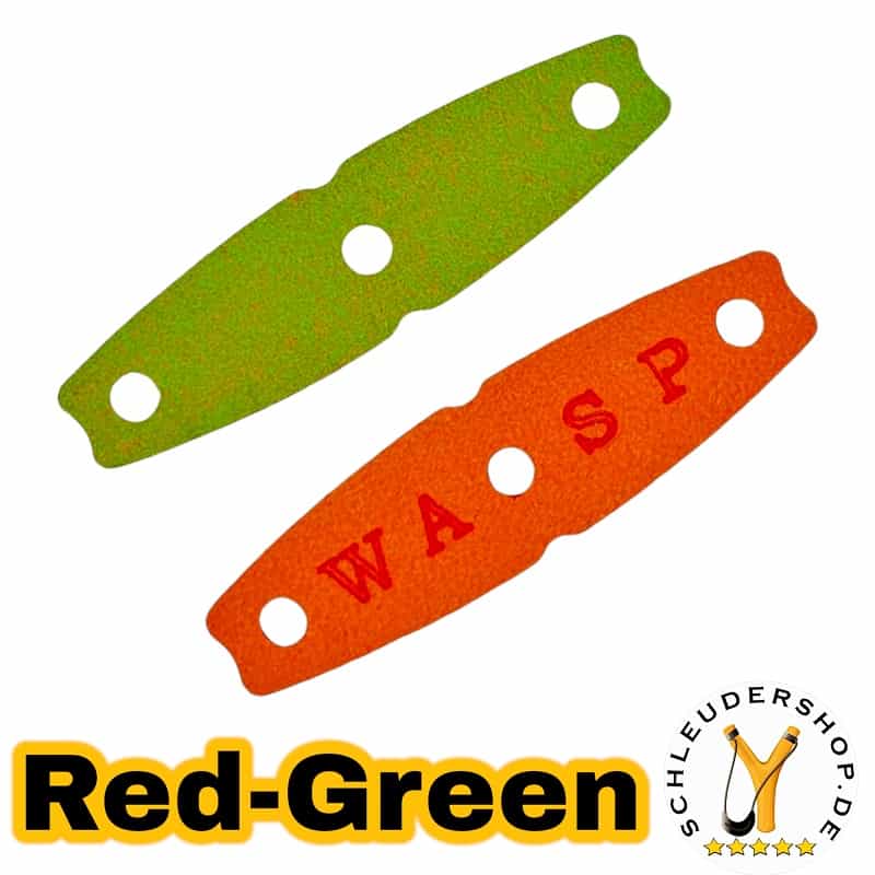 WASP Pouch rot grün Pouches red-green rot-grün