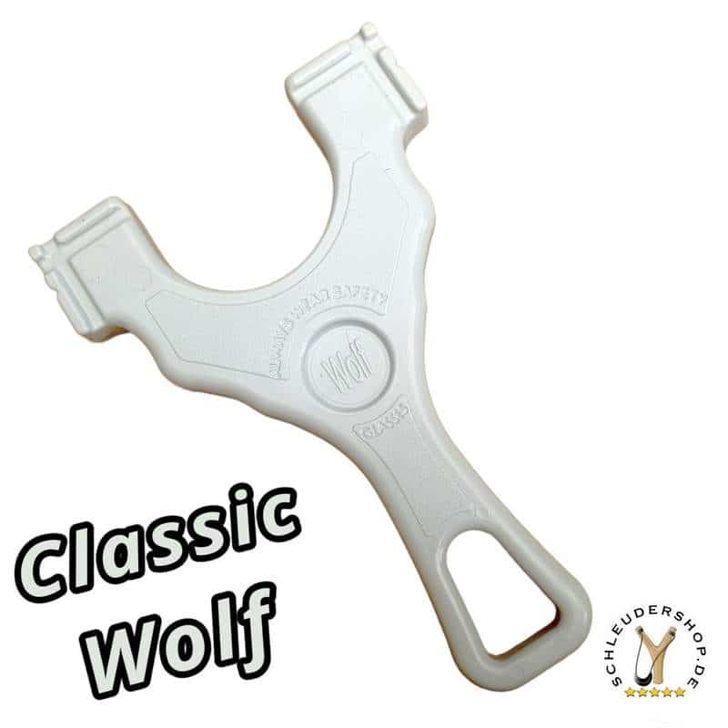 WASP Wolf Classic Light Grey Steinschleuder Sportschleuder Rückseite kaufen