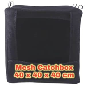 Catchbox 40x40x40 cm aus robustem Mesh Black