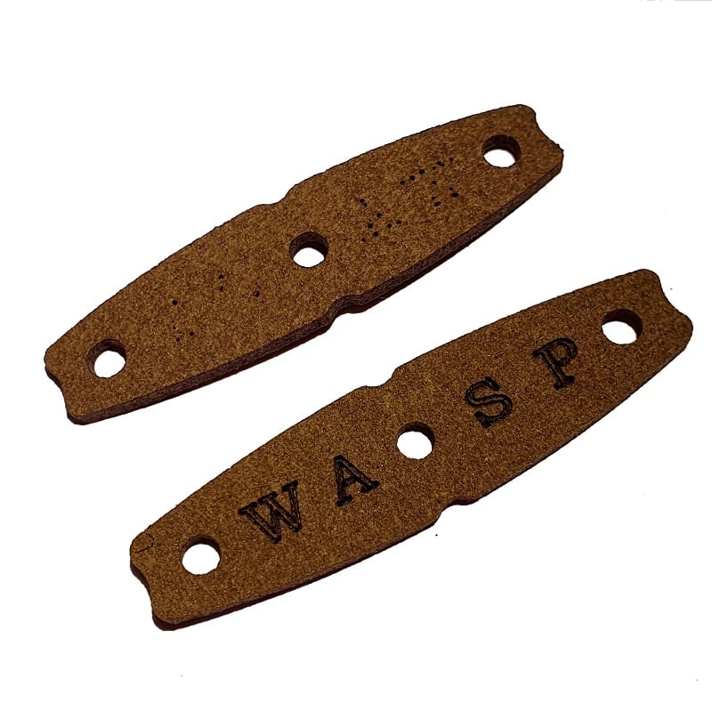 WASP Pouches Braun brown Microfiber