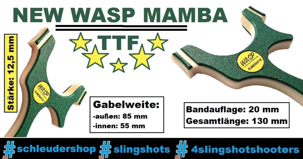 New WASP Mamba HDPE TTF Frame
