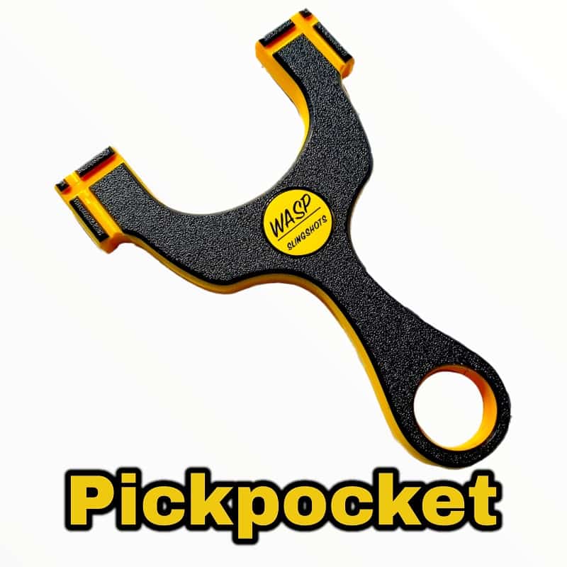 WASP PickPocket HDPE Black-Yellow Slingshot Steinschleuder kaufen