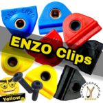 WASP ENZO Clips Clamps black blue red yellow für New Stinger geeignet