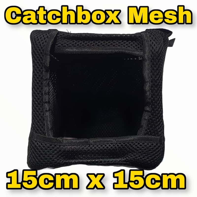 Catchbox Mesh Black 15x15cm Vorderseite