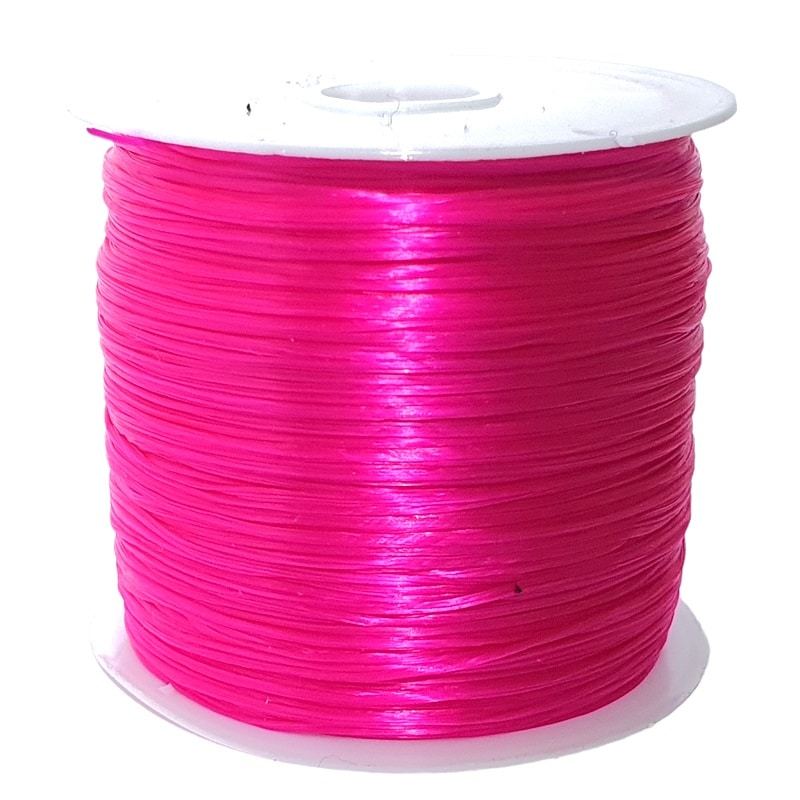 Crystal String Dark Pink - Steinschleuder Pouch Anbindeschnur