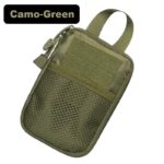 Zubehörtasche Tactical Klett und Reißverschluss camo-green