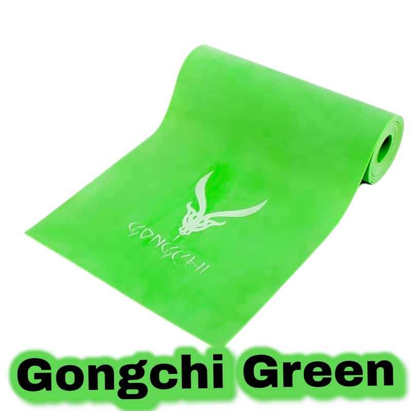 Gongchi Green Sligshot Latex Steinschleuder Flachgummi Sportschleuder Bänder selber schneiden