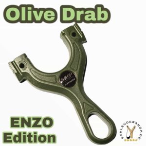 WASP UniPhoxx ENZO EDITION Olive drab Steijnschleuder Slingshot Sportschleuder