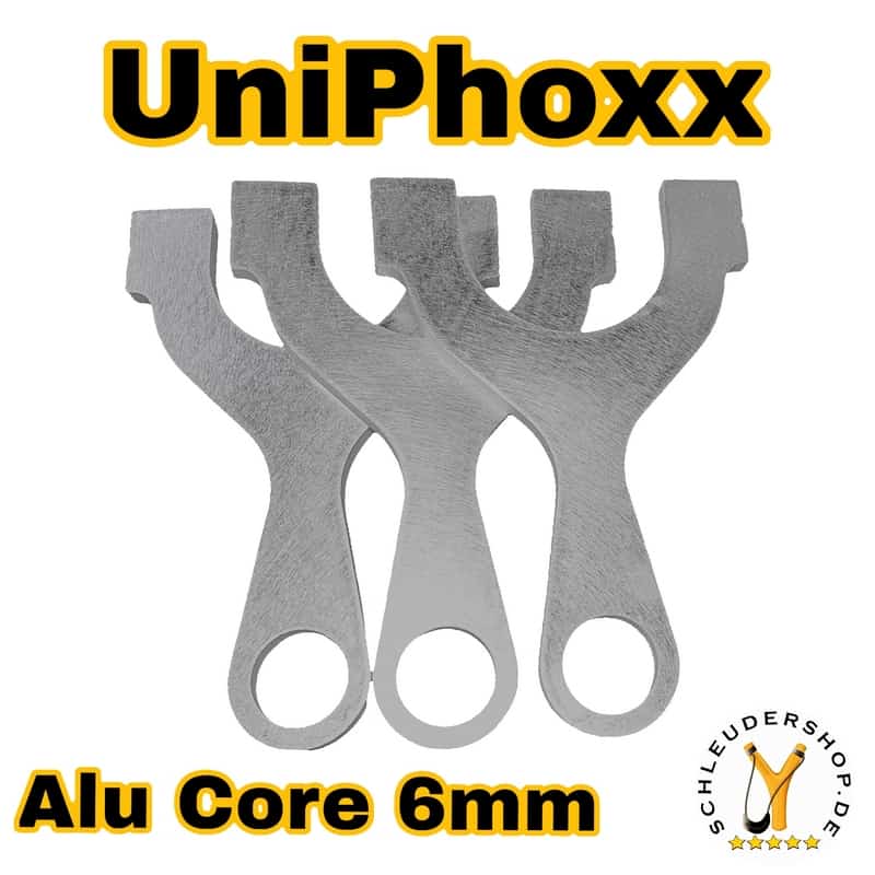 UniPhoxx Aluminium Core 6mm DIY Slingshot Frame Custom UniPhoxx WASP Slingshots UK
