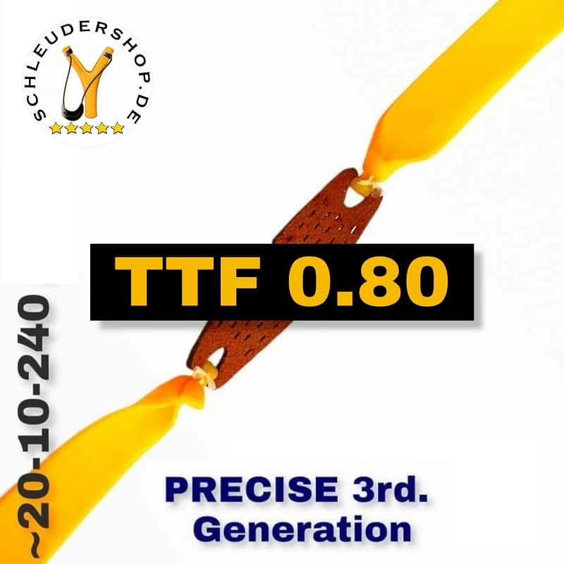 PRECISE 3rd Generation Bandset TTF 0.80 orange