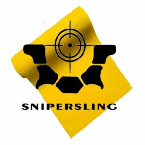 Snipersling Yellow Sportschleuder Latex Flachband Sliongshot Rubber