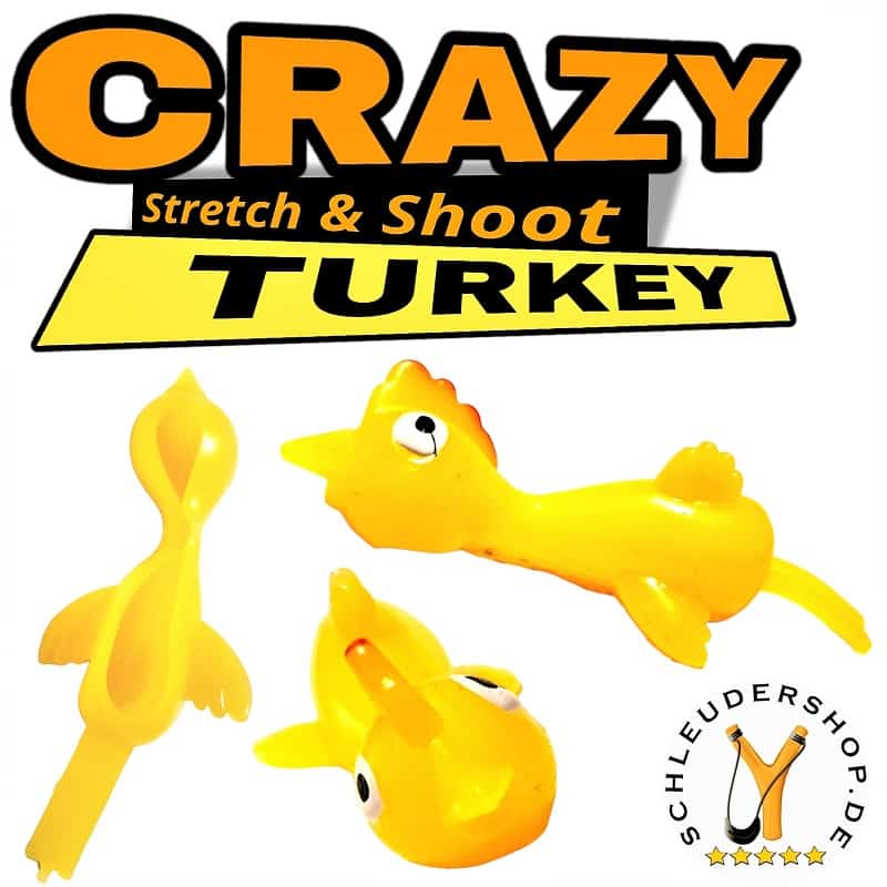 Crazy Turkey Finger Fletsche Slingshot Scherzartikel schleudershop