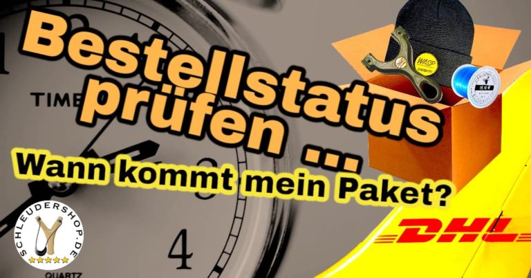 Bestellstatus prüfen - wann kommt mein Paket