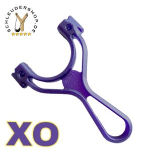 WASP UniPhoxx XO Purple Sparkle Ultra Light EDC Slingshot skelletiert