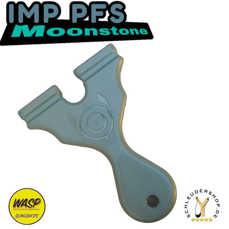 WASP IMP PFS Moonstone Sportschleuder Steinschleuder Zwille Fletsche Schleuder Rückseite