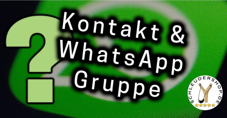 WhatsApp Kontakt und Gruppe