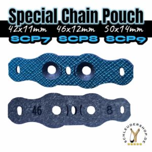 Special Chain Pouch SCP7 SCP8 SCP9 Pit Pouch selbst zentrierend Steinschleuder Zubehör Sportschleuder Zwille