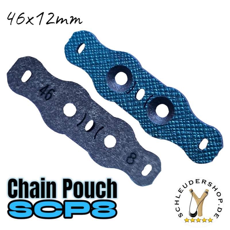 Special Chain Pouch SCP8 Pit Pouch selbst zentrierend Steinschleuder Zubehör Sportschleuder Zwille