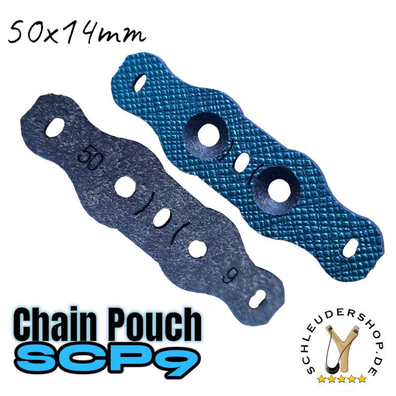 Special Chain Pouch SCP9 Pit Pouch selbst zentrierend Steinschleuder Zubehör Sportschleuder Zwille