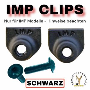 IMP Clips black schwarz für WASP IMP Modelle