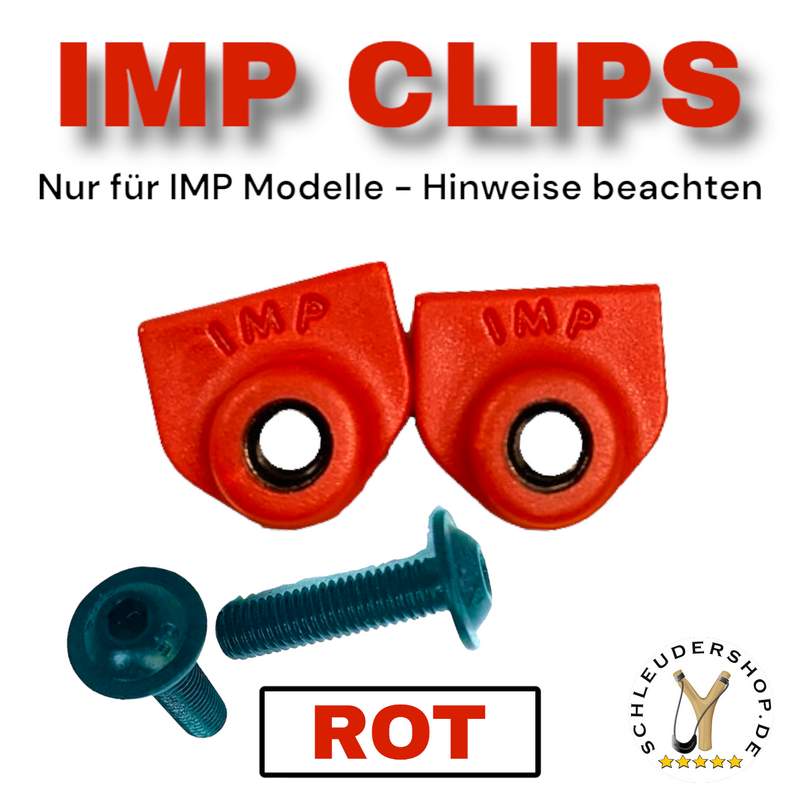 IMP Clips red rot für WASP IMP Modelle