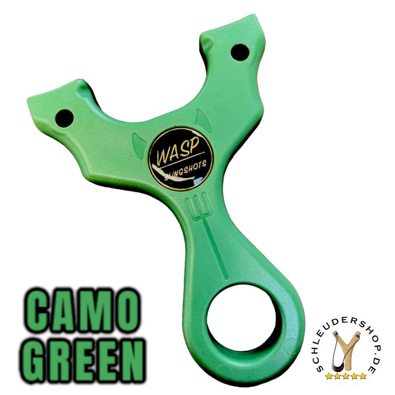 WASP IMP OTT Frame Camo-Green EDC Steinschleuder Sportschleuder Zwille Clips new product