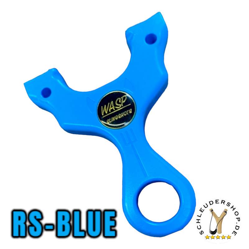 WASP IMP OTT Frame RS-Blue EDC Steinschleuder Sportschleuder Zwille Clips new product