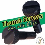 Thumb Screws für WASP Band Clips Clamps Steinschleuder Sportschleuder Zubehör kaufen