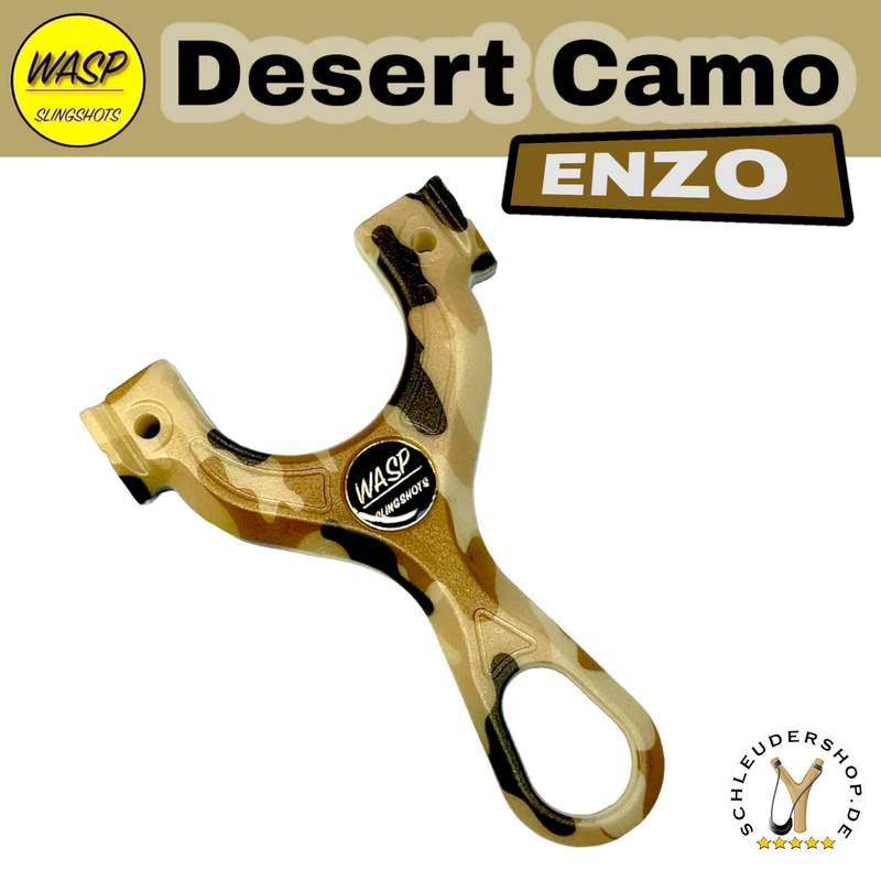 WASP ENZO EDITION Camo Printed Series Desert-Camo Clips Band Clamps