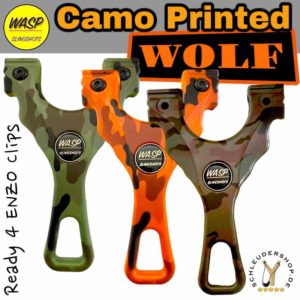 WOLF CAMO PRINTED TIGER Camo Army Camo Special Ops Steinschleuder Zwille