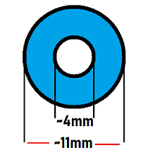Rubber Rings Diameter Drawing