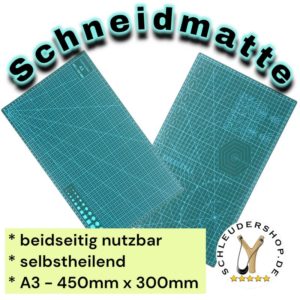 Schneidmatte A3 beidseitig selbstheilend