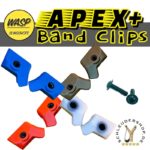 WASP APEX+ Band Clamp Clips Steinschleuder