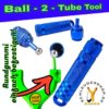 Ball to Tube Tool Rundgummibefestigung Steinschleuder einfach