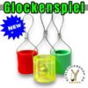 Glockenspiel Silikon Ziel mit Glöckchen Slingshot Bell Steinschleuder