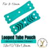 Looped Tube Pouch 1.8mm Green 5 Holes Sportschleuder Rundgummi