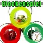 Slingshot Bell Glockenspiel Silikon Target mit Glöckchen Zwille